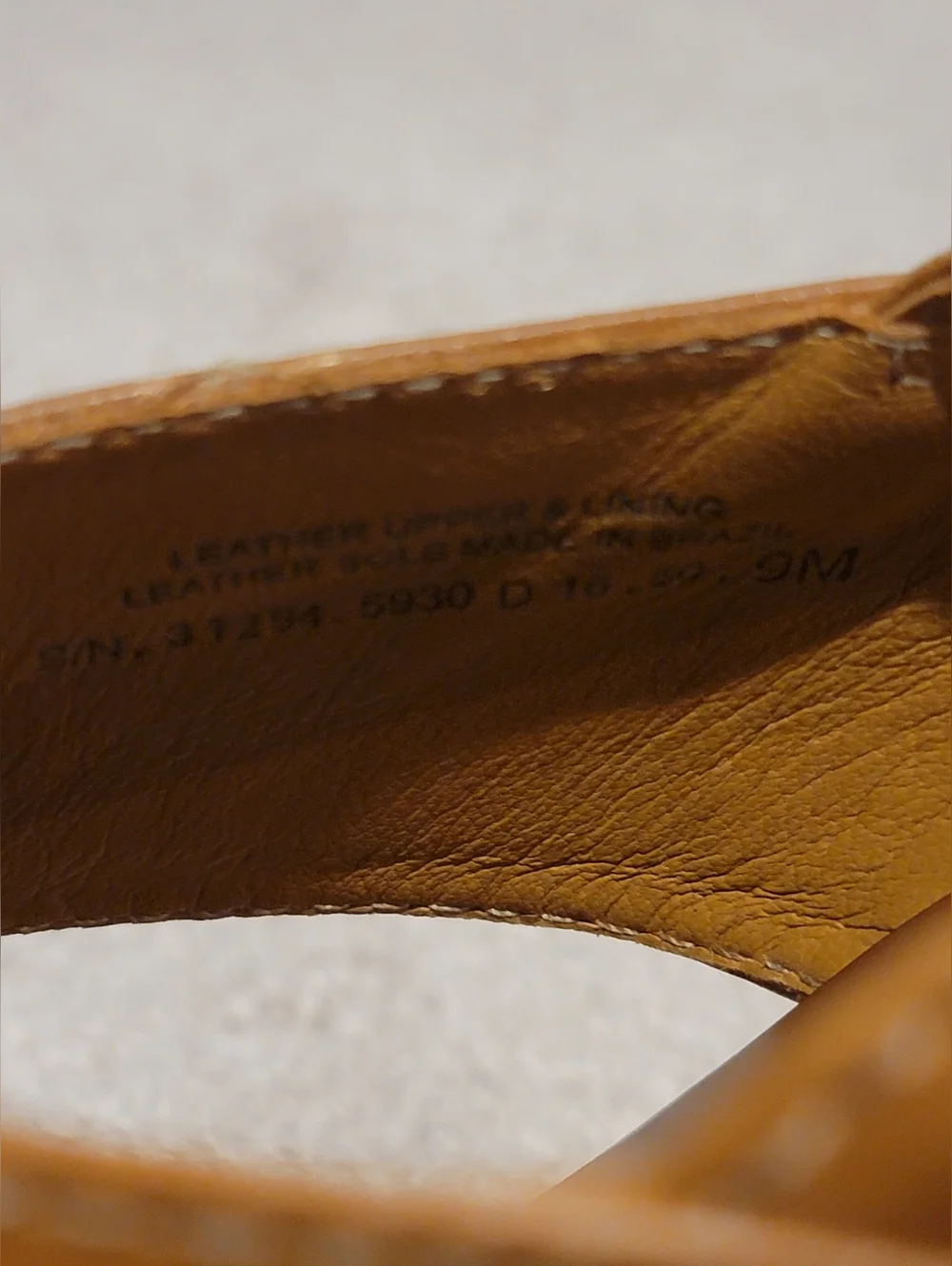 Tory Burch Gabrielle Leather Slingback Wedges Heels Royal Tan Size 9